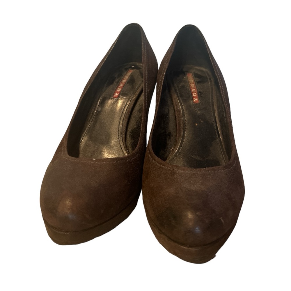 Prada work heels